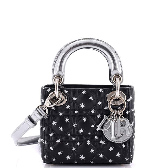 Christian Dior Lady Bag Star Print #182704C33B - Picture 1 of 9